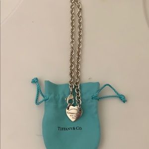 Authentic Tiffany’s Heart Choker